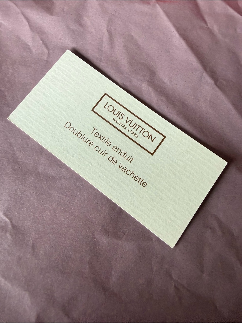 Louis Vuitton Gift Box with Ribbon & Care Booklet - Picture 7 of 11